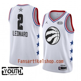 Toronto Raptors Trikot Kawhi Leonard 2 2019 All-Star Jordan Brand Weiß Swingman - Kinder